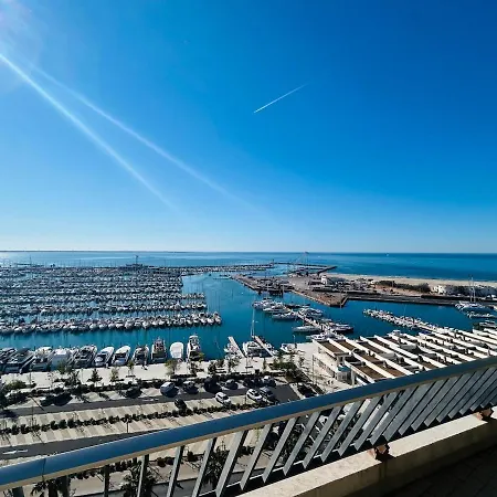 Magifique T3 Vue Panoramique Grande Terrasse Parking Clim Wifi * La Grande-Motte