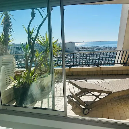 Magifique T3 Vue Panoramique Grande Terrasse Parking Clim Wifi La Grande-Motte